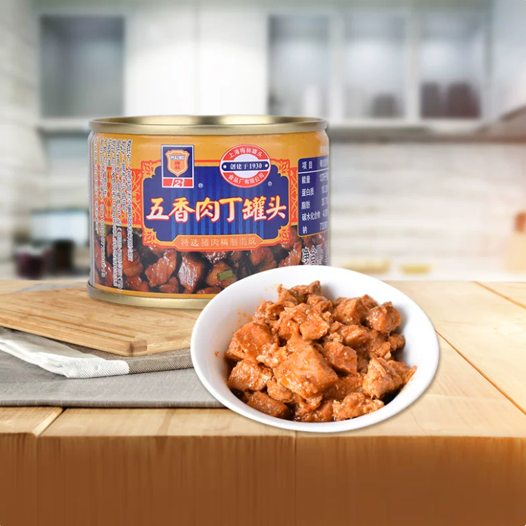 047 Hakpei嚴選 梅林牌 五香肉丁142g x1